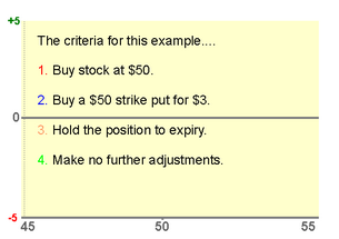 criteria for example of married puts stock investment portfolio strategy